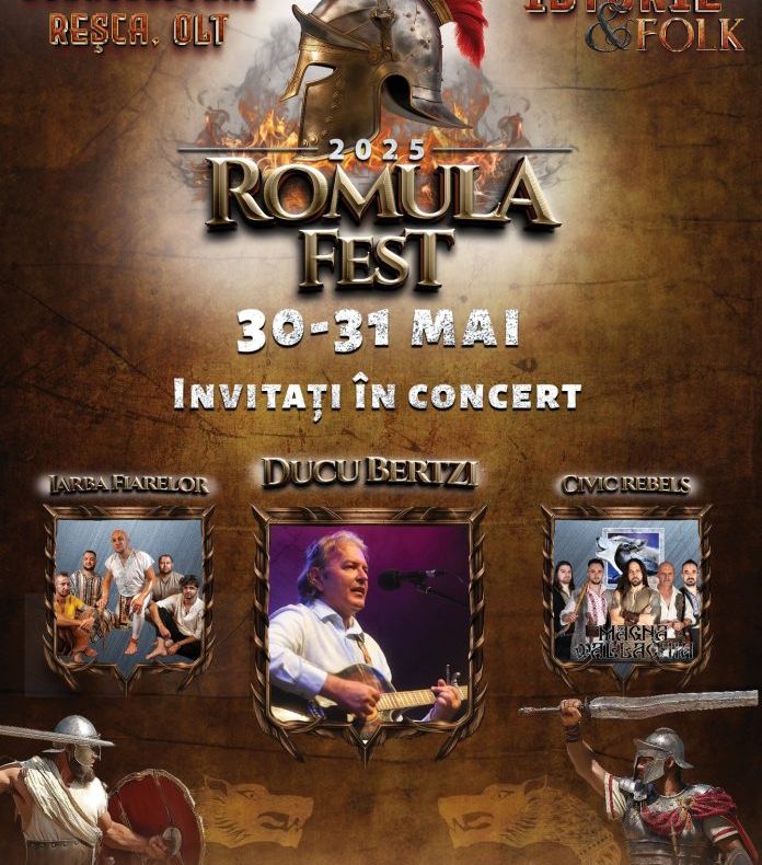 ROMULA FEST 2025 TRANSFORMĂ DOBROSLOVENI ÎNTR-O CETATE VIE A ISTORIEI DACO-ROMANE