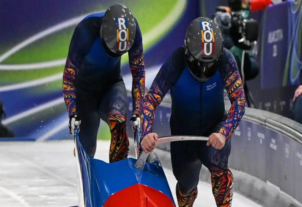 Rezultat de senzație pentru Mihai Tentea şi George Iordache la JO de la Milano-Cortina: locul 5 la bob două persoane