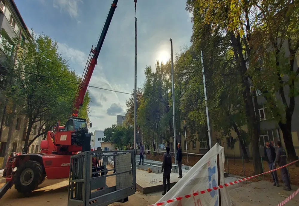 Prinde contur prima parcare modulară din Slatina