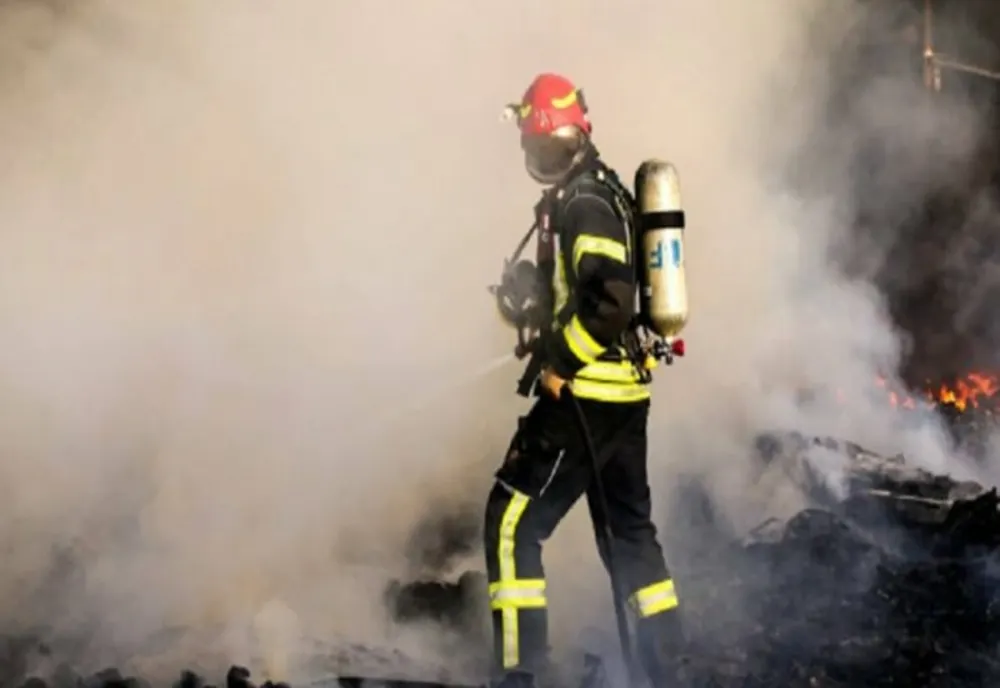 Incendiu în Olt. O femeie a murit (VIDEO)