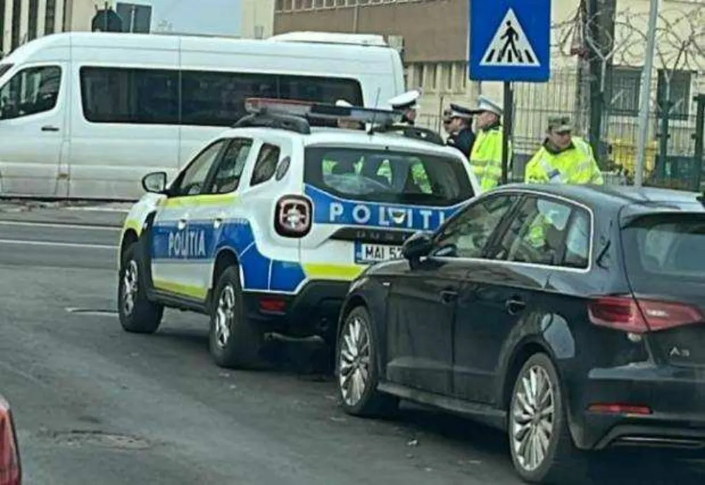 Urmărire spectaculoasă în Slatina: un șofer blocat, în trafic după ce a refuzat să oprească. Motivul halucinant pentru care a sunat la 112