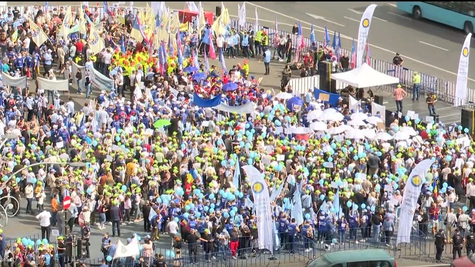 Sindicatele pregătesc un protest uriaș