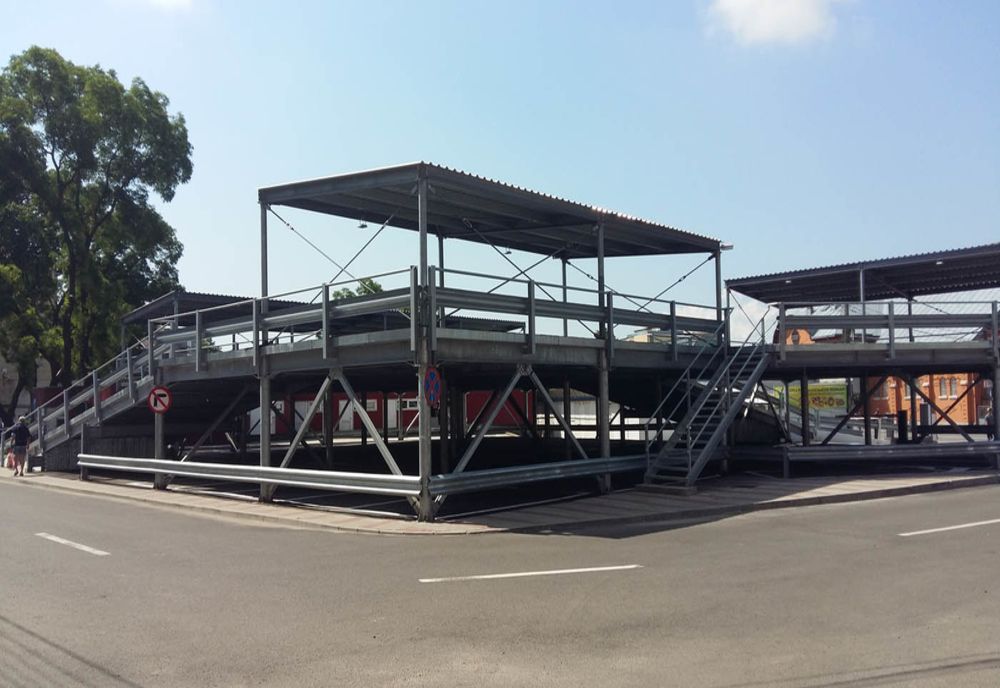 Parcări modulare cu lift în Slatina. Se creează peste 500 noi locuri de parcare