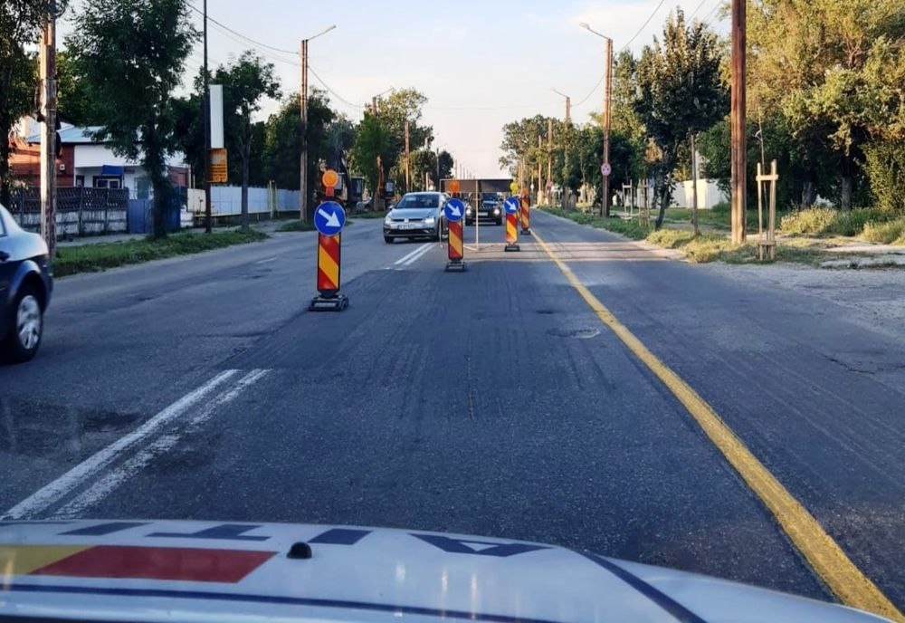 Strada Piteşti din Slatina intră în reabilitare. Restricţii de circulaţie