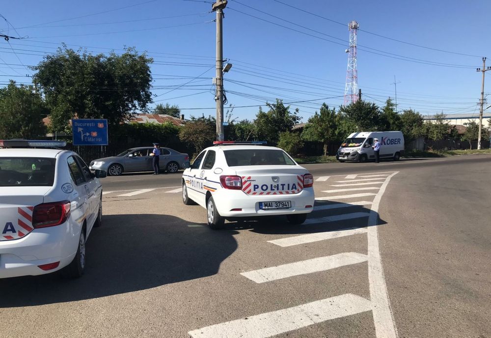 Slatina: Femeie lovită de un autoturism, pe trecerea de pietoni