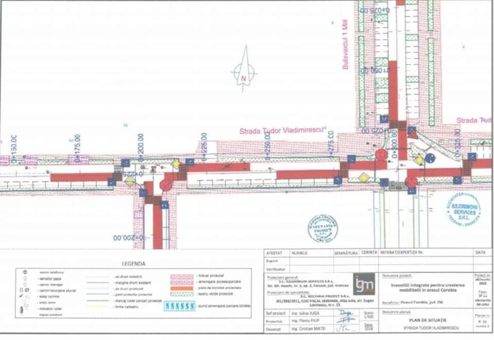 Un oraş din sudul judeţului Olt îşi schimbă infrastructura rutieră cu fonduri europene