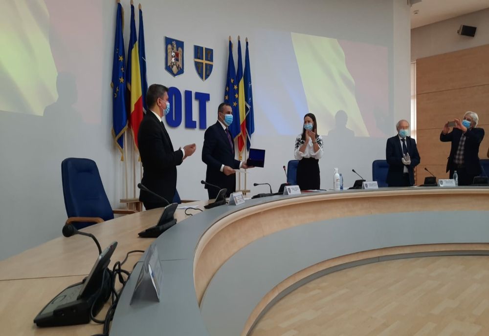 Şedinţă de constituire a noul CJ Olt