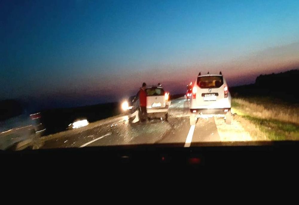 Olt: Accident pe DN 65, între Priseaca şi Jitaru