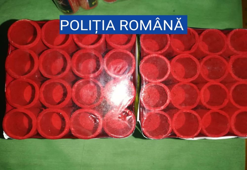 Transport ilegal de articole pirotehnice, în Olt. Ce au făcut poliţiştii