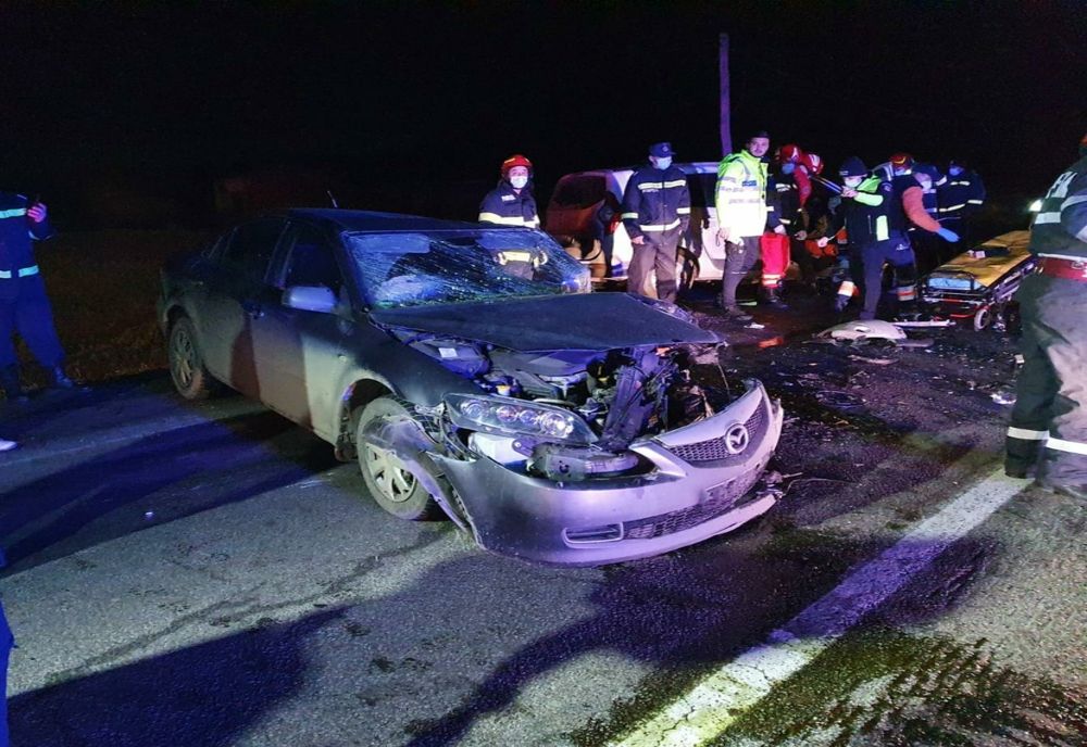 VIDEO. Accident rutier grav, la intrarea în Slatina dinspre Piteşti. O persoană a murit