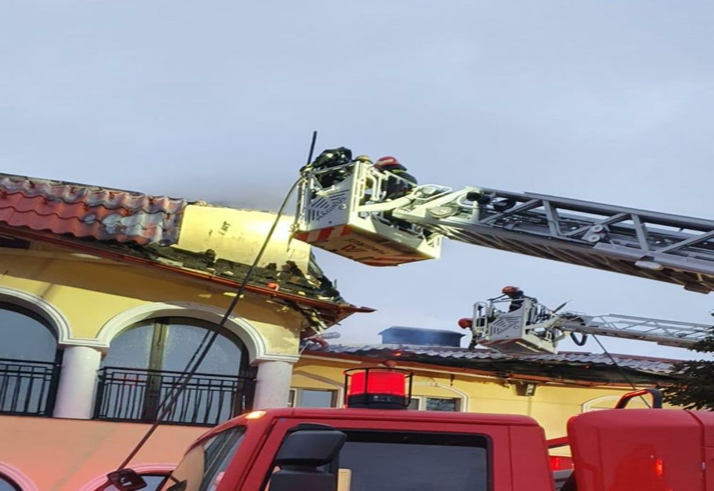 VIDEO. A luat foc ferma de la Rotunda a deputatului de Olt Dan Ciocan