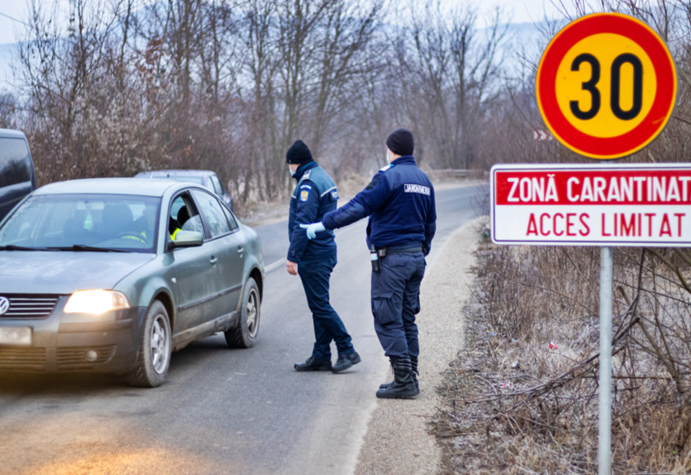 Carantină de noapte într-o comună din Olt, din cauza numărului mare de cazuri de COVID-19