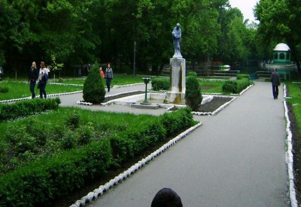 Iniţiativă la Caracal: Sculpturi în locul copacilor uscaţi din parc