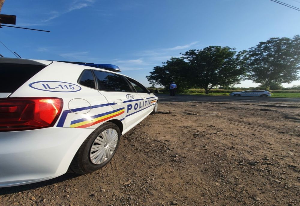 Olt: Şofer din Ipoteşti, urmărit de poliţişti pe un drum comuna. Arestat preventiv pentru conducere fără permis