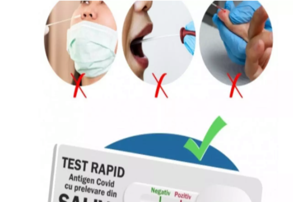 Testele de salivă revin în şcoli