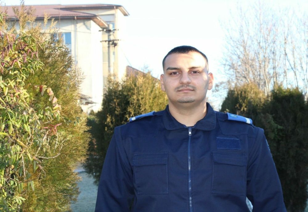 Poveste unui tânăr din Slatina, motivat să înveţe şi să intre la Academia de Poliţie, arma jandarmi, după şapte luni de muncă grea în Germania
