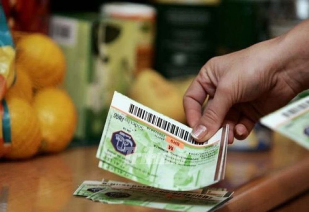 Slatina: A început distribuirea tichetelor sociale de Paşte