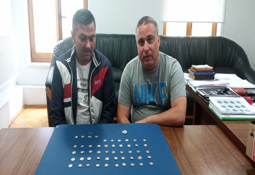 Tezaur din vremea Republicii Romei Antice, găsit în nordul judeţului Olt