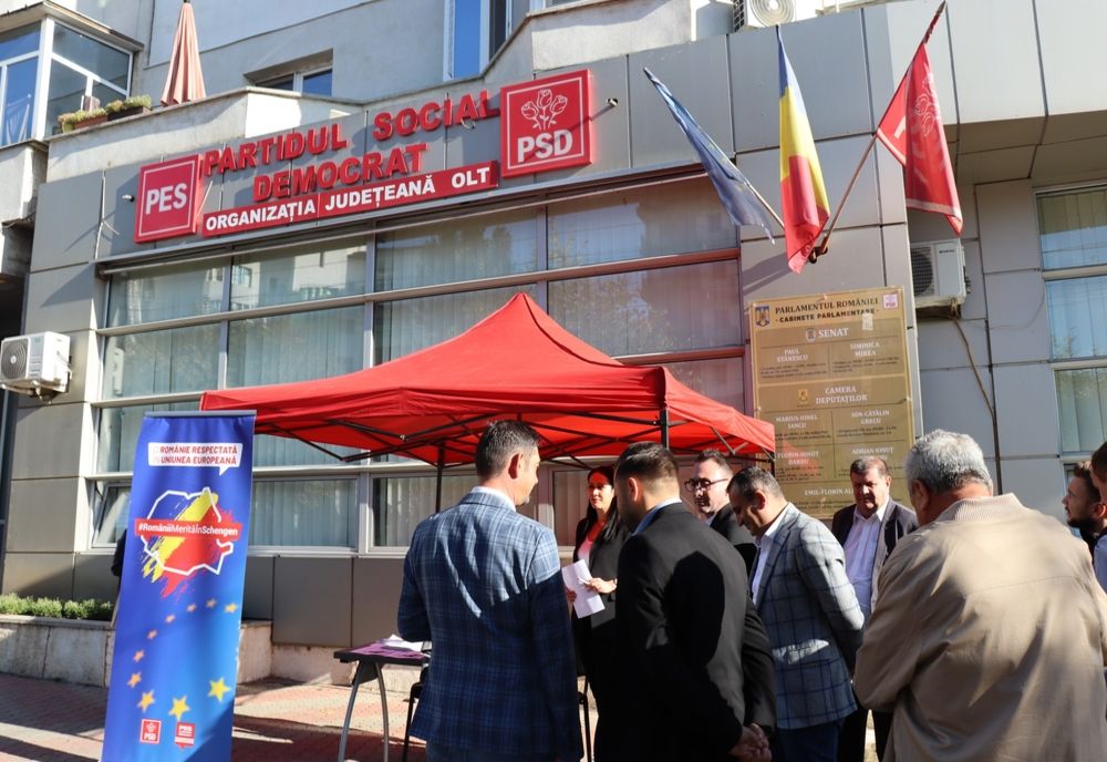 PSD Olt se alătură campaniei “Românii merită în Schengen”