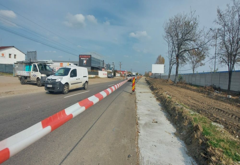 Patru benzi la intrarea în Slatina dinspre Piteşti. Când va fi gata investiţia