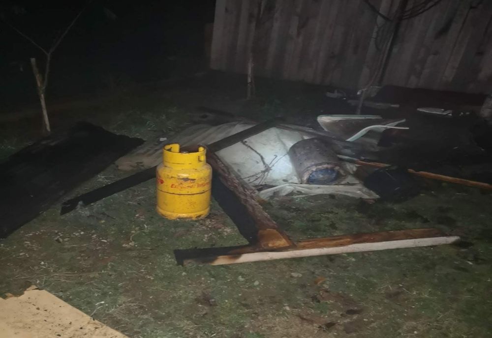 Olt: Un bărbat din Oboga a murit în incendiul care i-a cuprins locuinţa (VIDEO)