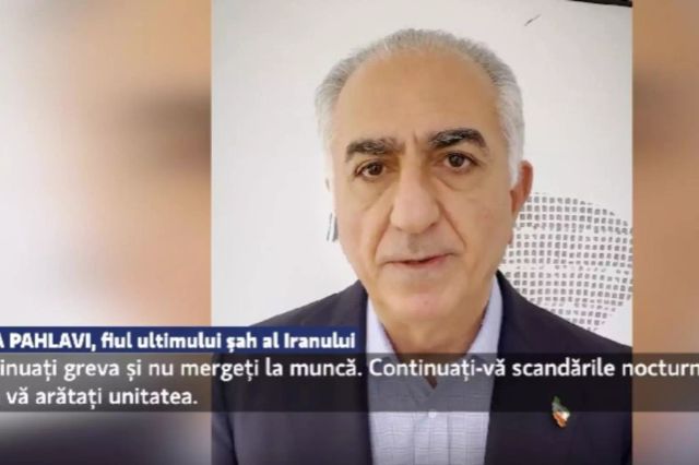 Fiul ultimului șah al Iranului, mesaj către popor