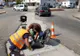 Adio, trafic bară la bară, la intrarea în Slatina. S-au terminat lucrările la canalizare