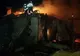 Un bărbat și soția sa, răniți într-un incendiu la Piatra-Olt. VIDEO