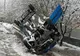 Autoturism fără anvelope de iarnă, răsturnat în Dolj. La volan, un bărbat din Olt - VIDEO