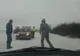 Zăpada viscolită dă peste cap traficul în judeţul Olt. Două drumuri afectate
