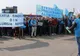 Angajații ALRO, protest împotriva conducerii: „Voi îmbuibați, noi sacrificați!”- FOTO