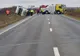 Trafic blocat pe drumul care leagă Slatina de Craiova