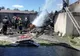 VIDEO. Magazia unui magazin din Piatra-Olt, incendiată