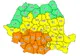 Alertă meteo. Cod portocaliu de ploi torențiale și vijelii, în judeţul Olt