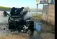 Autoturism în flăcări pe Drumul Naţional 65-  European 574