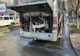 VIDEO: Un autobuz a luat foc pe stradă, în Slatina