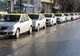 Protest al taximetriştilor şi la Slatina. „Ne solidarizăm cu colegii din oraşele mari“