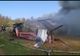 Incendiu cu pagube însemnate, într-o comună din Olt - VIDEO