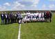 Bază sportivă modernă într-o comună din Olt. Meci cu echipa Craiova Maxima, la inaugurarea stadionului/FOTO