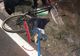 Biciclist rănit într-un accident, pe un drum naţional din Olt. El se afla sub influenţa băuturilor alcoolice