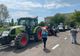 VIDEO&FOTO. Oltenii, la protestul cu tractoare din faţa Parlamentului