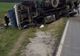 Autotren răsturnat în Olt