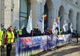 Protest al poliţiştilor, la Ministerul Finanţelor. Zeci de protestatari, din Olt